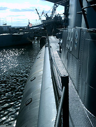 USS Lionfish (SS-298) at Battleship Cove in Fall River, MA